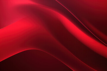 Plakat Red Background Style - Red Wallpapers Style Series - Backdrop in Red created with Generative AI technology