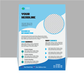 Corporate Business a4 vector Flyer Design for Company promotion poster brochure or brochure cover layout,annual report,and advertise.
