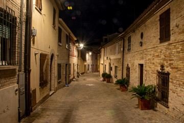 Centro Storico Fano di notte