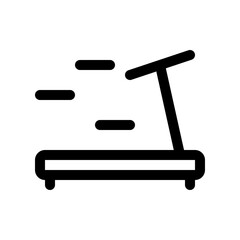 Editable treadmill vector icon. Part of a big icon set family. Perfect for web and app interfaces, presentations, infographics, etc
