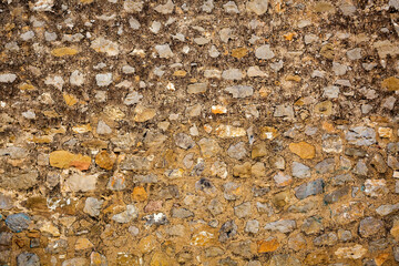 Texture of historic stone wall from city wall for backgrounds and presentations