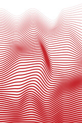 wave red line 