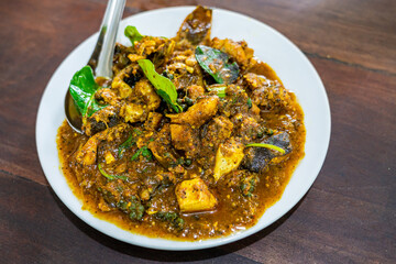  spicy stir fry stingray - Southern style Thau food