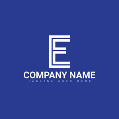 e logo, e letter logo design