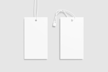 Label tag mockup