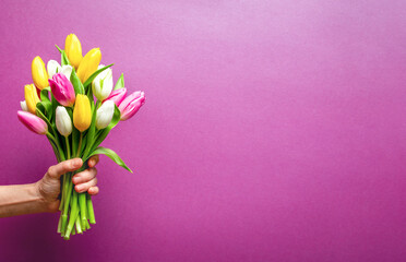 Mother's Day greeting card template