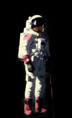 Obraz na płótnie Canvas Astronaut created with Generative Al technology