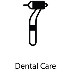 Dental care  icon design stock illustration