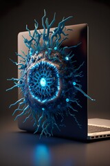 Gefährlicher Computervirus hat Laptop befallen mit generativer AI erstellt 