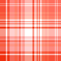 Seamless pattern in unusual red, pink and orange colors for plaid, fabric, textile, clothes, tablecloth and other things. Vector image.