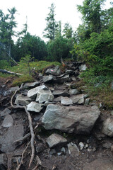 Gorgany - mountain range in Western Ukraine