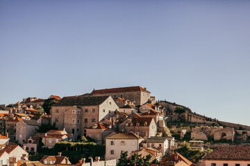 Fototapeta na wymiar Old town of Dubrovnik city, Croatia 