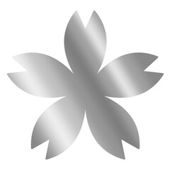 silver flower, cherry blossom