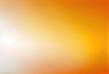 Fototapeta premium White orange gradient background. generative Ai