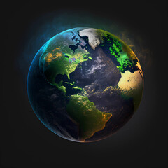 Fototapeta premium AR 32: The Mystery of Earth's Atmosphere | AI Generative