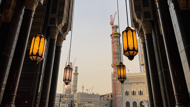 Masjidil Haram in Mecca, the holiest and most visited mosque for all Muslims.