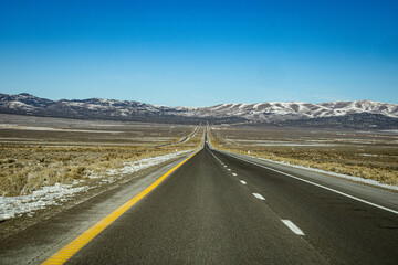 Naklejka premium Endless Highway