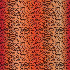 Abstract modern leopard seamless pattern. Animals trendy background. Color decorative vector stock illustration for print, card, postcard, fabric, textile. Modern ornament of stylized skin