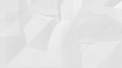 crumpled and creased folded White paper texture background