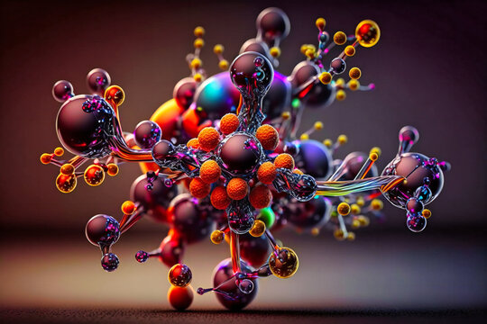 Atoms And Molecules Colliding And Interacting In A Beautifully Choreographed Dance