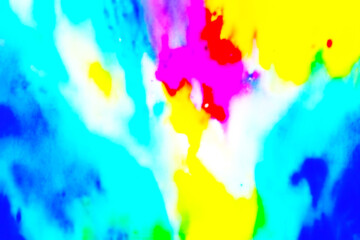 ABSTRACT ILLUSTRATION WATERCOLOR DIGITAL PAINTING DRAWING RETRO ART DESIGN. OIL BRUSH GRADIENT SPATTER BACKGROUND.