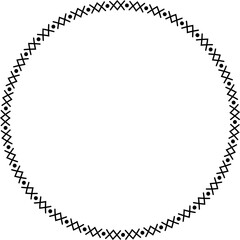 Round frames for decoration, Transparent background