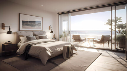 interior of a bedroom