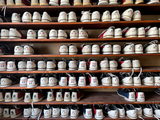 bowling, schuhe, bowlingschuhe, sport, freizeit