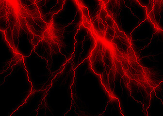 red lightning