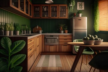 Modern Kitchen interior 