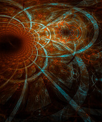 abstract fractal design