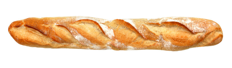 Baguette bread - French bread
/ Transparent background - 582790180