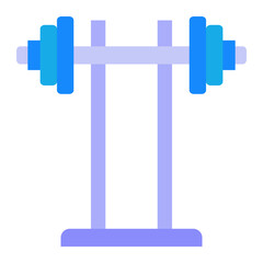 Barbell Flat Icon