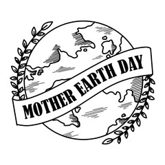 postcard for the international Mother Earth Day