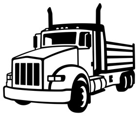 Gravel And Sand Truck SVG, Dump truck SVG, Construction SVG