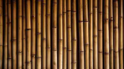 bamboo wall texture background Generative AI