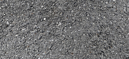 Wide Asphalt road surface of black street background.