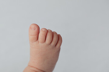 Close up of Baby toes