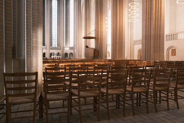 interior of Grundtvig’s Church