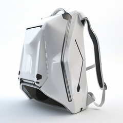 Futuristic white bag 2