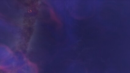 Universe filled with stars, nebula and galaxy
