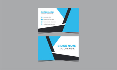 Creative and Clean Business Card Corporate Business Card