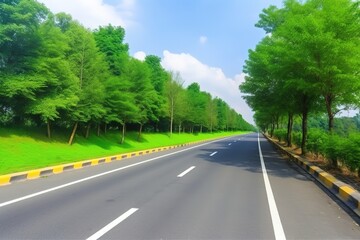 Fototapeta premium Close up highway asphalt 