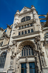 Obraz premium Saint-Eustache church in Paris
