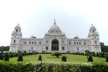 Obraz premium Victoria Memorial, Victoria palace, west bengal, Central Kolkata, Kolkata