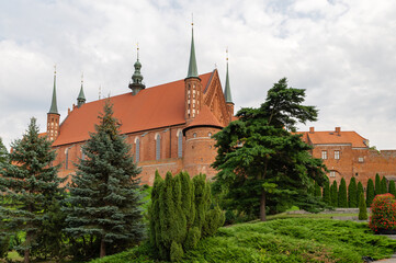 Frombork is famous for the castle and the cathedral and the person of Nicolaus Copernicus where he lived and worked.