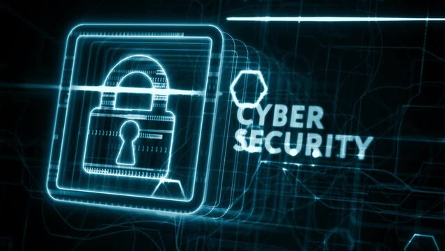 Cyber security data protection business technology privacy concept.