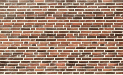 Brown brick wall template