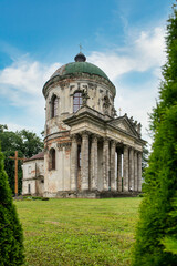 Roman catholic church of the Exaltation and St. Joseph in Pidgirtsy, western Ukraine