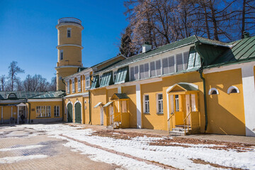 Fototapeta na wymiar The Lenin Historical Museum-Reserve 
